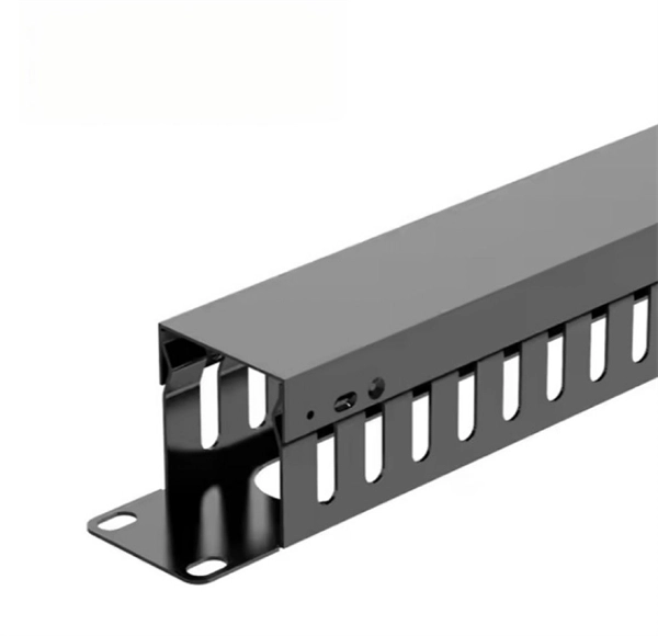 US charging station cable routing via cable trays